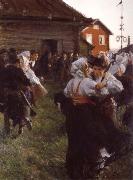 Anders Zorn Midsummer dance china oil painting reproduction